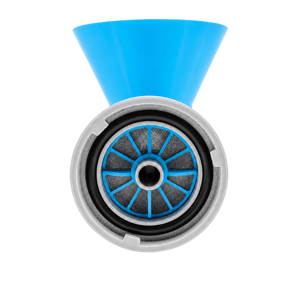 Vgrajeni filter BiFill adapterja za polnjenje vode v avtodomu.